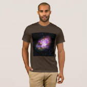 Crab Nebula Supernova Remnant Hubble Composite T-Shirt (Vorne ganz)