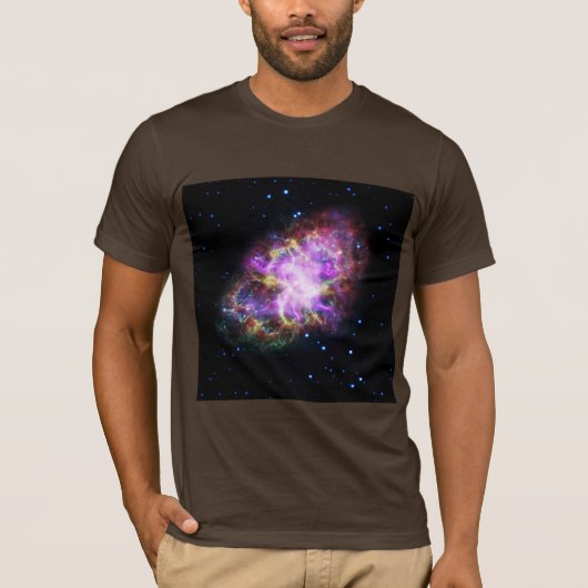 Crab Nebula Supernova Remnant Hubble Composite T-Shirt (Vorderseite)
