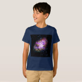 Crab Nebula Supernova Remnant Hubble Composite T-Shirt (Vorne ganz)