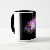 Crab Nebula Supernova Remnant Hubble Composite Tasse (Vorderseite Links)