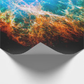 Crab Nebula Supernova Remnant Hubble Space Foto Geschenkpapier (Ecke)