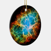 Crab Nebula Supernova Remnant Hubble Space Foto Keramikornament (Rechts)