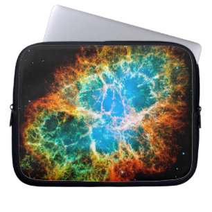 Crab Nebula Supernova Remnant Hubble Space Foto Laptopschutzhülle