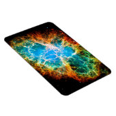 Crab Nebula Supernova Remnant Hubble Space Foto Magnet (Rechte Seite)