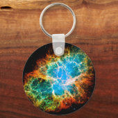 Crab Nebula Supernova Remnant Hubble Space Foto Schlüsselanhänger (Vorderseite)