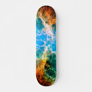 Crab Nebula Supernova Remnant Hubble Space Foto Skateboard