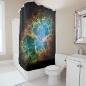 Crab Nebulae Space Astronomy Science Photo Duschvorhang (Beispiel)