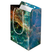 Crab Nebulae Space Astronomy Science Photo Mittlere Geschenktüte (Rückseite Schrägansicht)
