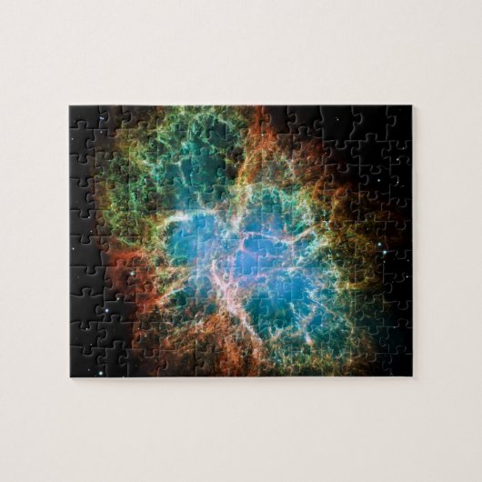 Crab Nebulae Space Astronomy Science Photo Puzzle (Horizontal)