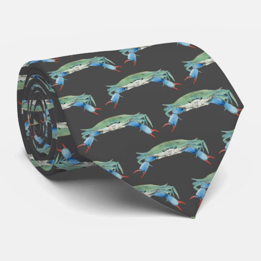 Crab Neck Tie Krawatte (Gerollt)