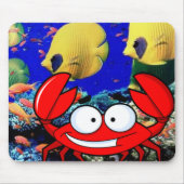 Crab Ocean Fish Maus Pad! Mousepad (Vorne)