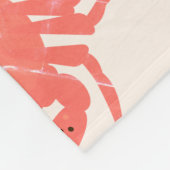 Crab Ocean Sea Creature Muster Fleecedecke (Ecke)