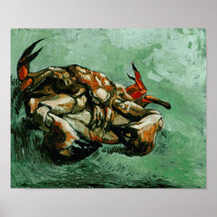Crab on Its Back (F605) Van Gogh Fine Art Poster