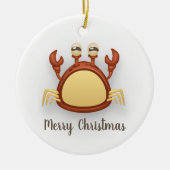 Crab Ornament Round (Vorne)