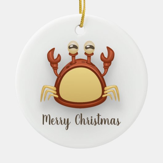 Crab Ornament Round (Vorne)