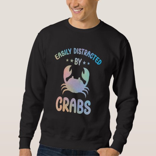 Crab Outfit for Crabs Lovers Apparel Women Girls_3 Sweatshirt (Vorderseite)