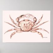Crab Poster ~ Green Crab (Vorne)