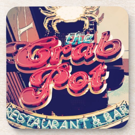 Crab Pot Restaurant Untersetzer (Vorderseite)