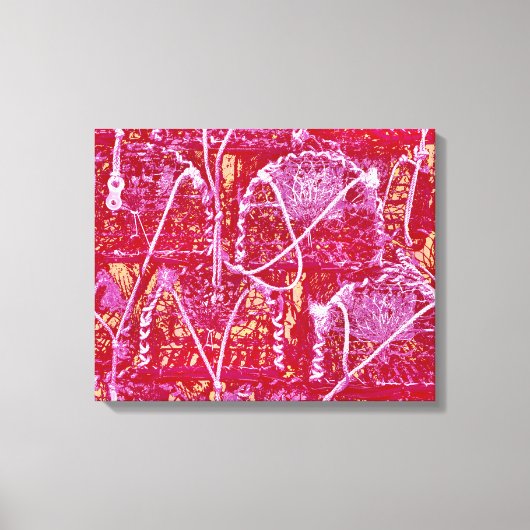 CRAB POTS LEINWANDDRUCK (Vorderseite)