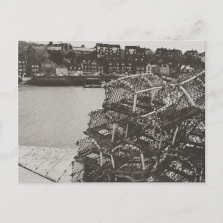 Crab Pots, Whitby Hafen, North Yorkshire. Postkarte