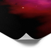 Crab Pulsar Time Laptop - Neutronensternbild Poster (Ecke)