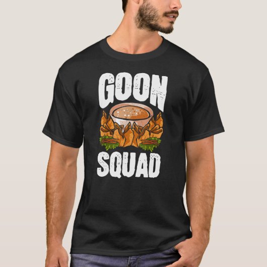 Crab Rangoon Lover Goon Squad Crab Rangoon T-Shirt (Vorderseite)