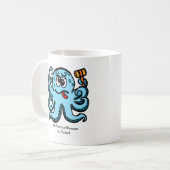 Crab Royalty, MeWarriorFrau auf Twitch Kaffeetasse (Vorderseite Links)