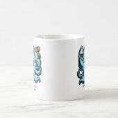 Crab Royalty, MeWarriorFrau auf Twitch Kaffeetasse (Mittel)