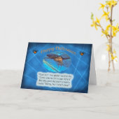 Crab Spider Happy Halloween Card Karte (Gelbe Blume)