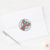 Crab Sticker – Cute Coastal Illustration (Umschlag)