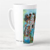 "Crab Table" Latte-Tasse Milchtasse (Linke Ecke)