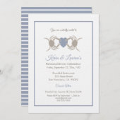 Crab Theme Seafood| Krabbenkohl| Abendessen Probe Einladung (Vorne/Hinten)