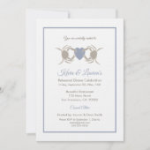 Crab Theme Seafood| Krabbenkohl| Abendessen Probe Einladung (Vorderseite)