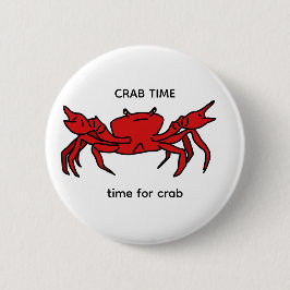 CRAB TIME Knopf Button