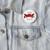 CRAB TIME Knopf Button (Beispiel)