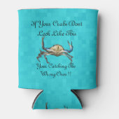 Crab- und Funny Catching Crabs-Logo, Dosenkühler (Vorderseite)