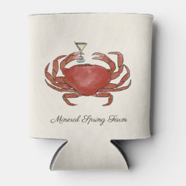 Crab und Martini Maryland Wedding Dosenkühler