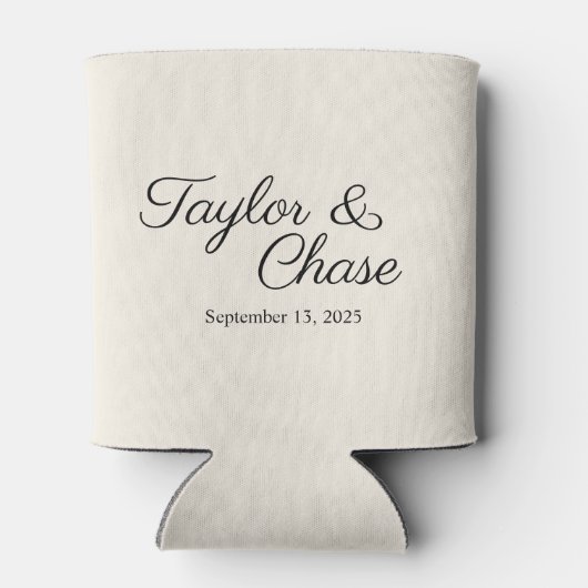 Crab und Martini Maryland Wedding Dosenkühler (Rückseite)