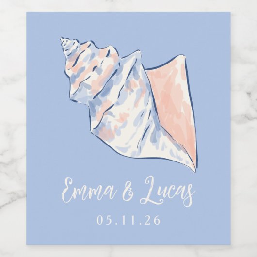 crab weinetikett (Einzelnes Label)