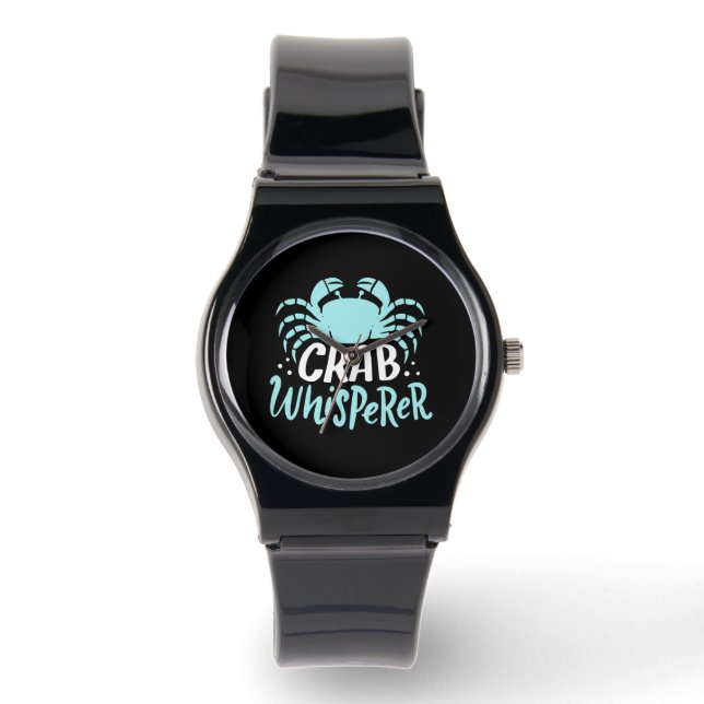 Crab Whisperer Armbanduhr (Vorderseite)