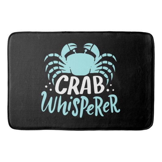 Crab Whisperer Badematte (Vorderseite)
