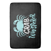 Crab Whisperer Badematte (Vorderseite Vertikal)