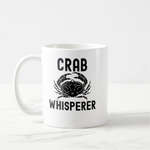 Crab Whisperer Crab Jagd Crabbing Kaffeetasse