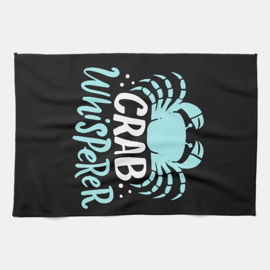 Crab Whisperer Geschirrtuch (Horizontal)