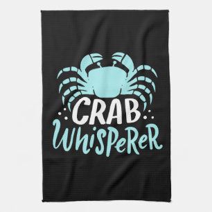 Crab Whisperer Geschirrtuch