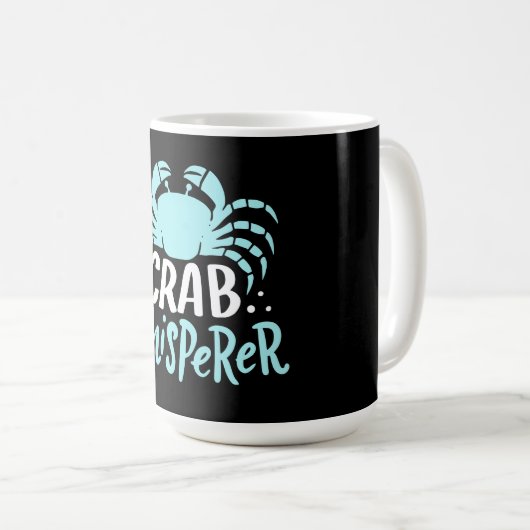 Crab Whisperer Kaffeetasse (VorderseiteRechts)