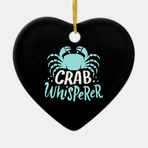 Crab Whisperer Keramik Ornament