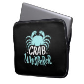 Crab Whisperer Laptopschutzhülle (Vorderseite Links)