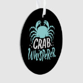 Crab Whisperer Ornament (Vorderseite)