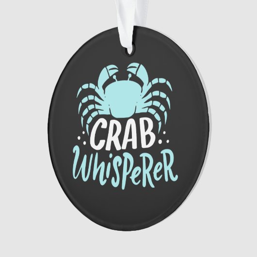 Crab Whisperer Ornament (Vorderseite)